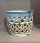 Cylinder Vase w/copper 
